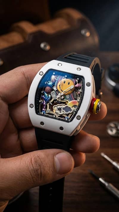 Richard Mille Smiley Face Watch