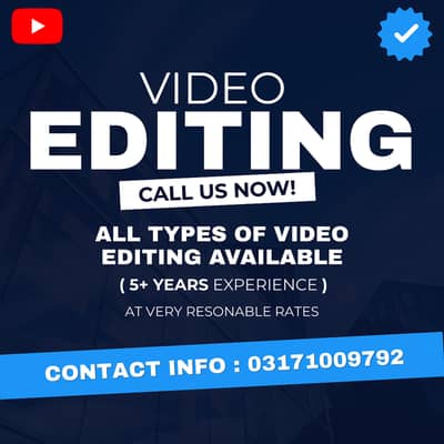 Professional Video Editing Services available | Reels, YouTube, TikTok