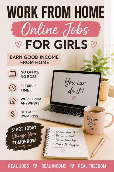 Remote work & Smart Earning for Females 