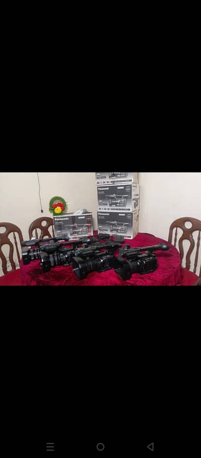 Panasonic ux90 4k cameras 5 pieces available for sale
