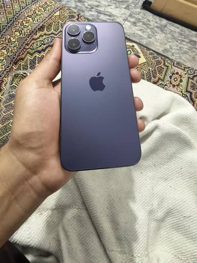 Apple iPhone 14 Pro Max USA model same time available 128 GB battery87