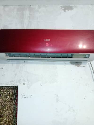 HAIER AC 1 TON ENERGY SAVER 410a gas 2 AMPERE chalta hai
