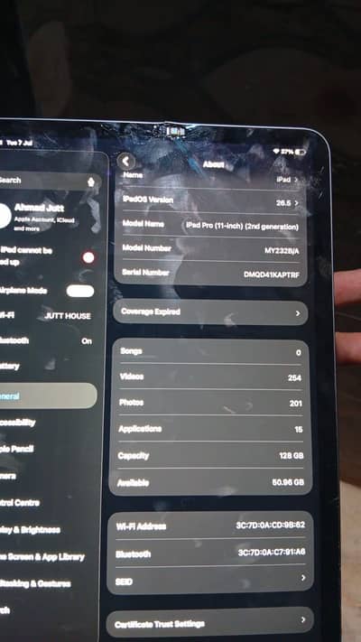Screen damage touch all okay gaming ka liya bast