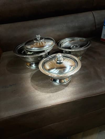 Stainless steel kitchens items