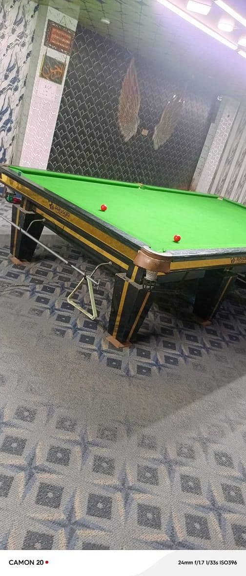 Snooker table 1