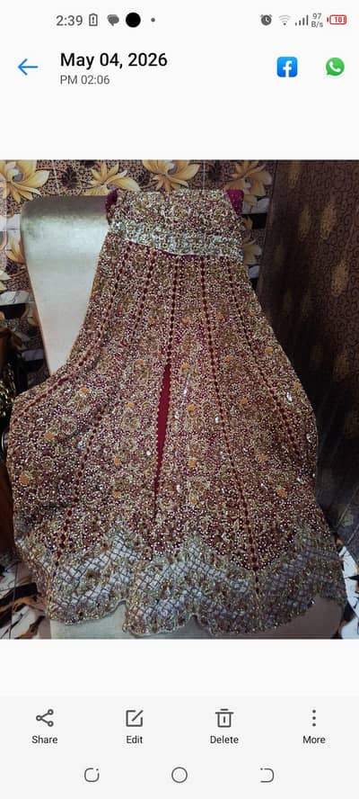 baraat dress for sale