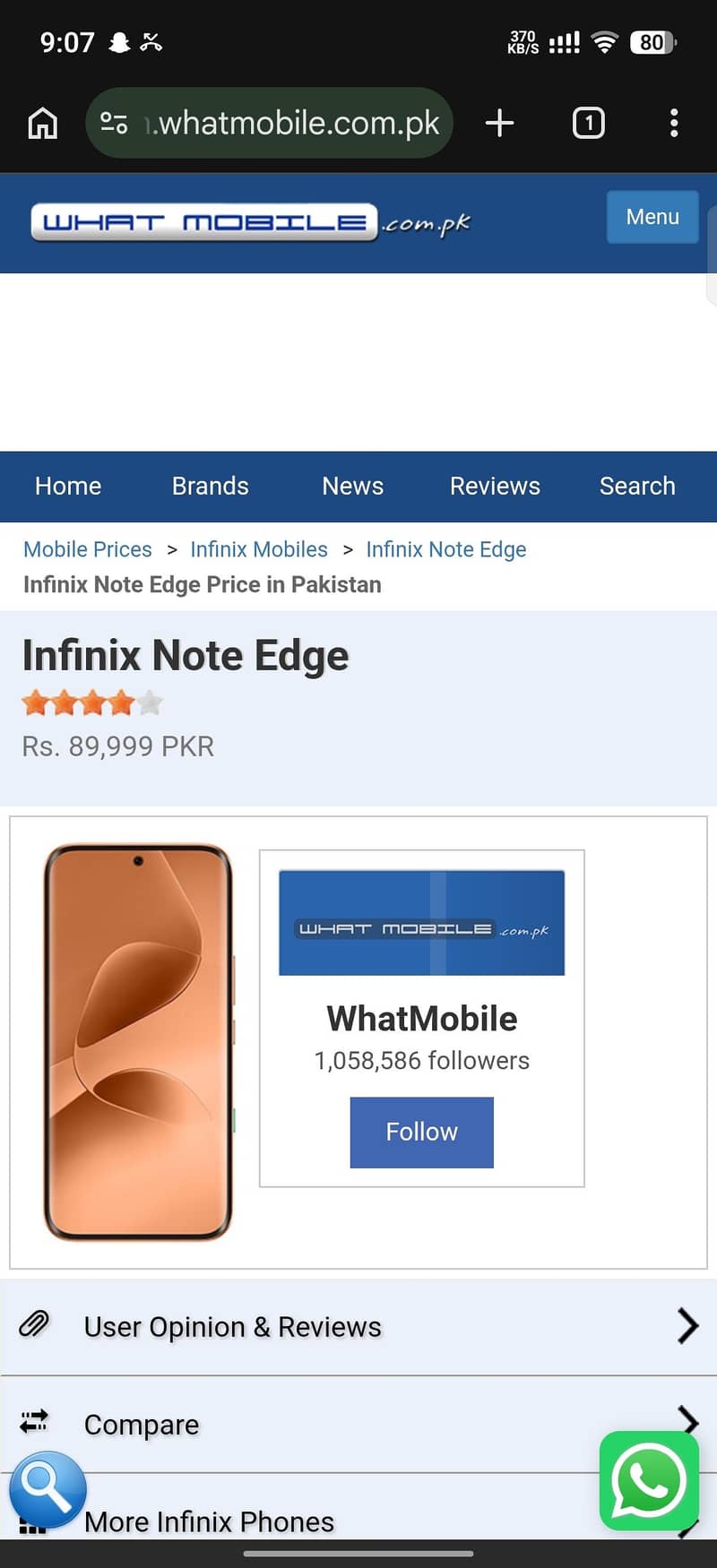 infinix note edge 3