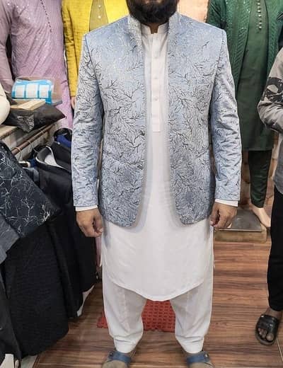 Turkish Fabric Prince Coat for Men | Size Large (L)