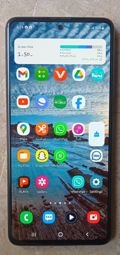 Samsung Mobile M31s with Box