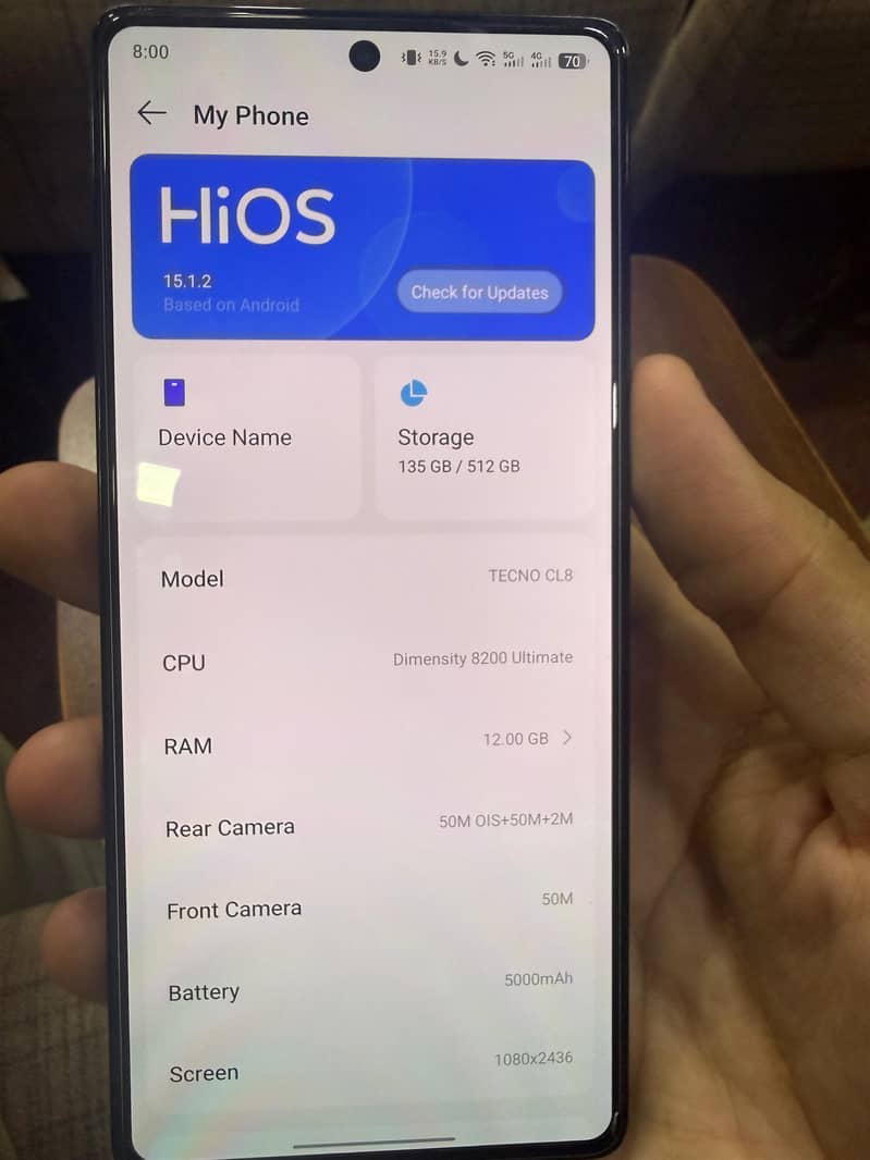 Tecno CAMON 30 Pro 5