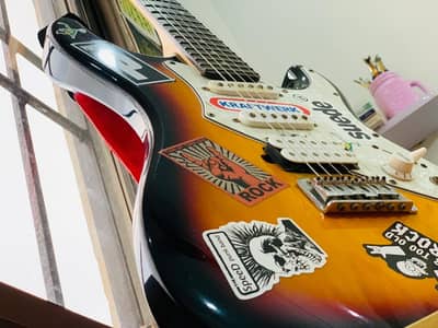 Aria 714 series (Electric Guitar) with amp