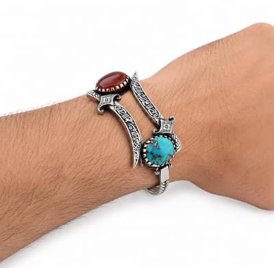 Zulfiqar Bracelet With Stones