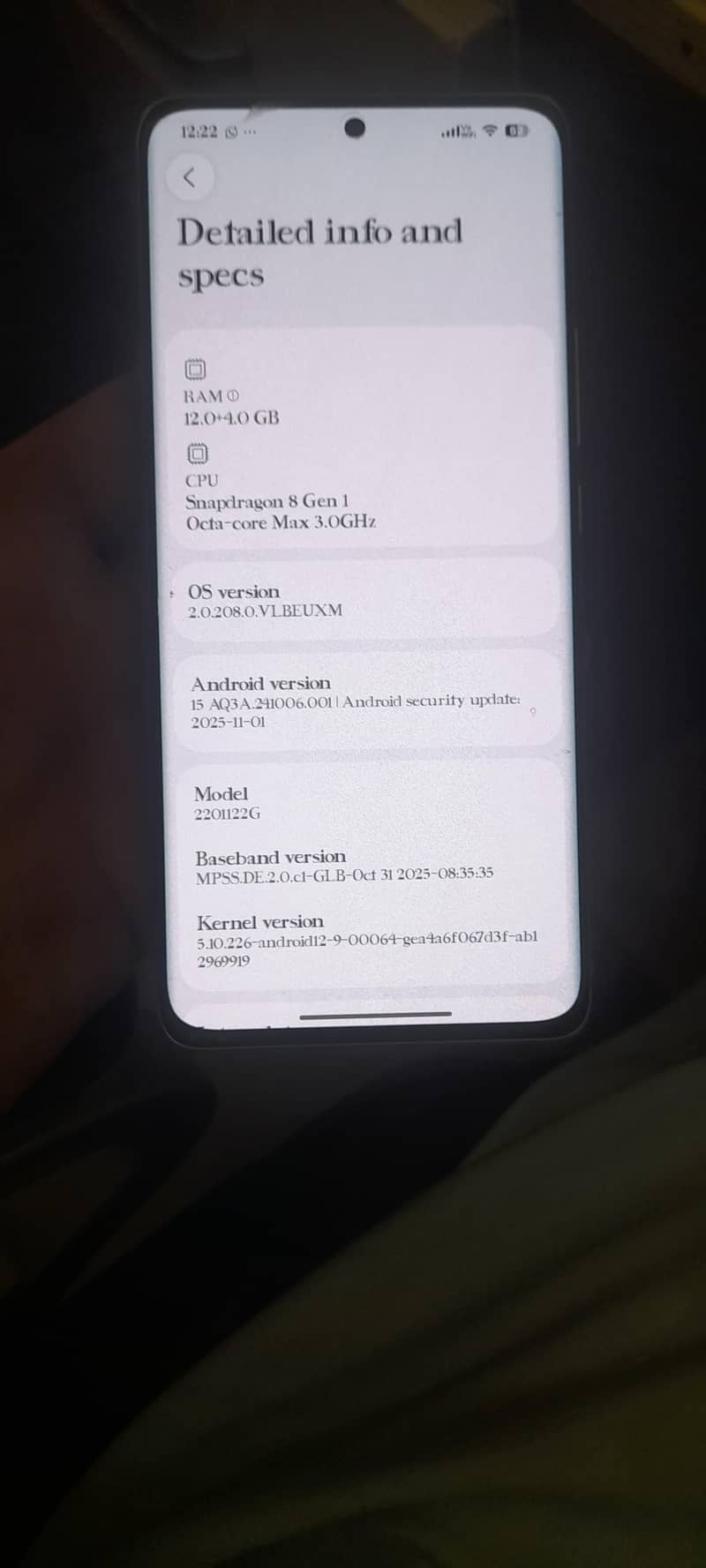 Xiaomi 12pro 2