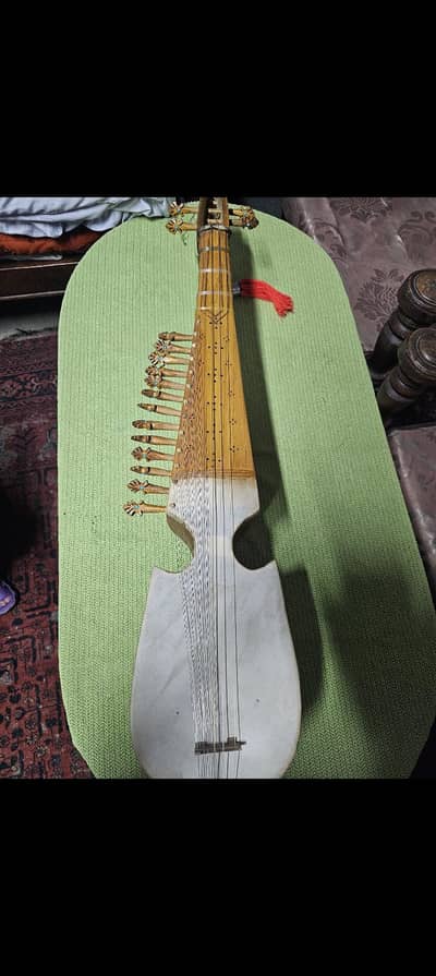 Brand new Handcrafted,solid wooden Rabab with Original bag.