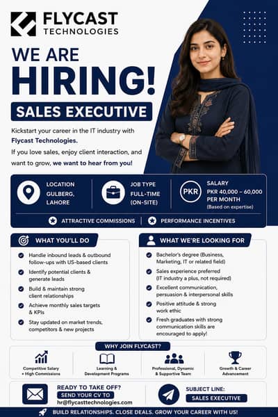 Sales Executive and SEO Team Lead Required