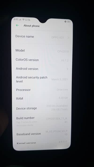OPPO A31