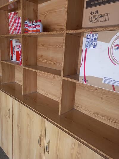 Wooden Shop Wall Cabinet And Showcase For Sale