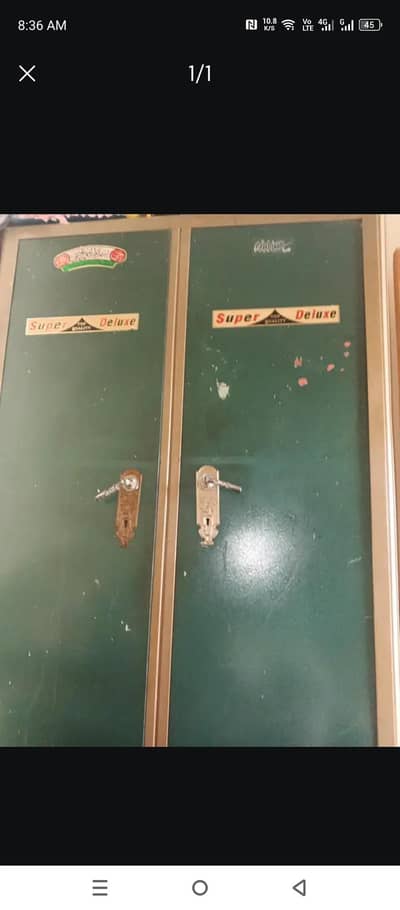 iron cupboard