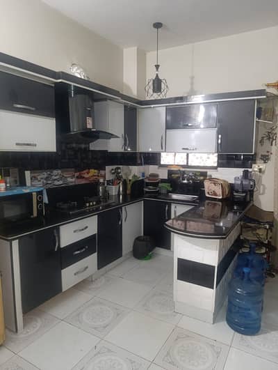 VIP 2 ROOM LEASED FLAT FOR SALE IN MOMAL PRIDE NEW PROJECT LIFT STAND BY GENERATOR CAR PARKING SECTOR 11A NORTH KARACHI