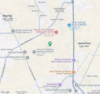 1 Kanal Residential Plot For Sale In WAPDA Finance Cooperative Housing Society, Raiwind Road Prime Investment Opportunity