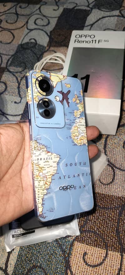 Oppo Reno 11f With Box 67W Original Charger 10/9 5G Supported Phone