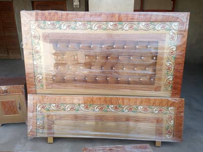 Modern Wooden Double Bed | Premium Quality | Custom Made