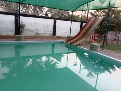 A Prime Location Farm House Of 2500 Kanal In Gadap Town
