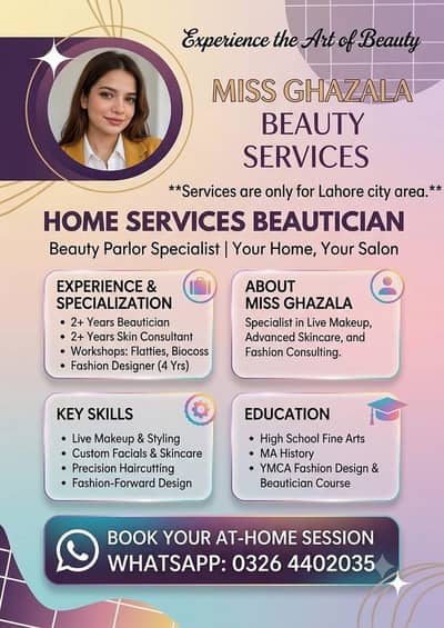 Home Services of Beautician