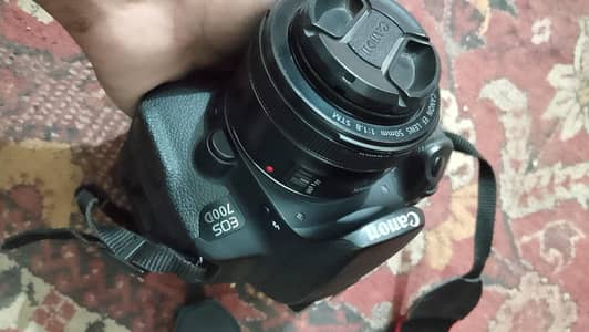 Canon 700D With 50 mm lense STM