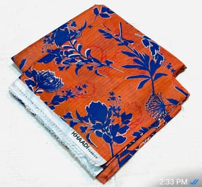 unstitched suites branded original 2pic/dresses unstitch woman/