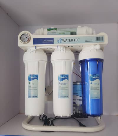 RO water tec with stand and gauge 100gpd