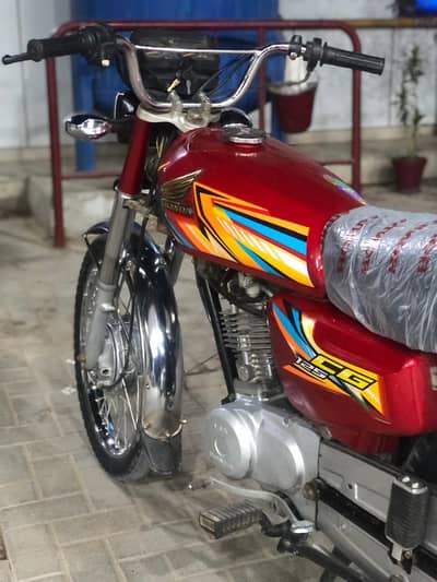 Honda cg 125 2016 model Karachi number