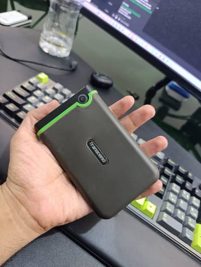 TRANSCEND STOREJET 1TB Portable external HARD DRIVE