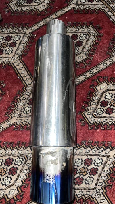 HKS Muffler Exhaust 4 inch outlet stainless steel