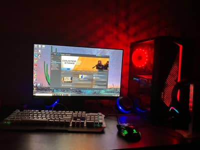 Gaming PC Setup – Core i7 4th Gen (4 Cores / 8 Threads) | RX 590 GME