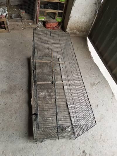 Large Iron Bird Cage / Pigeon Cage for Sale