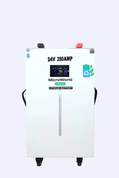 Microworld 24V 280Ah Lithium Battery