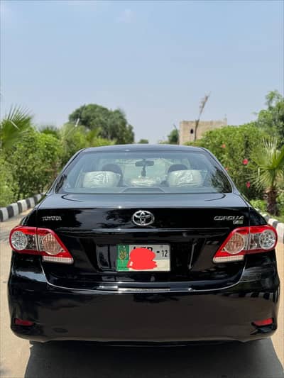 Toyota Corolla XLI 2012