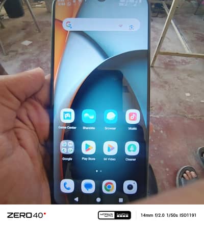 mobile like new 1 year used