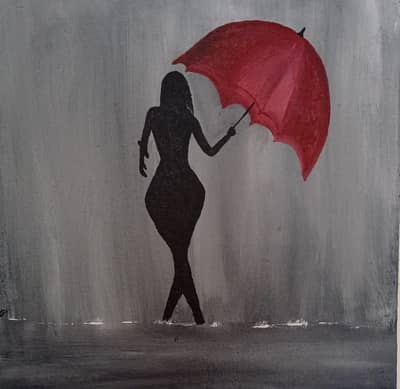 handmade painting . acrylic paints are used on canvas. . . .