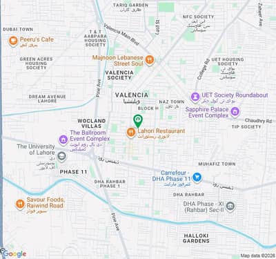 10 MARLA RESIDENCIAL PLOT FOR SALE IN VALENCIA TOWN PRIME LOCATION