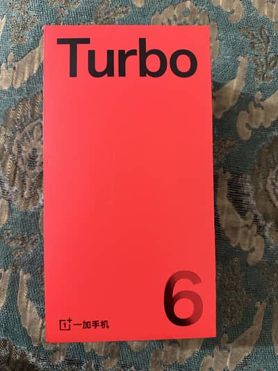 One Plus Turbo 6 12+256GB