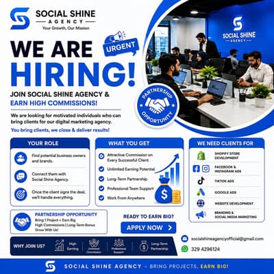 We're Hiring Client Finders – Commission-Based Opportunity