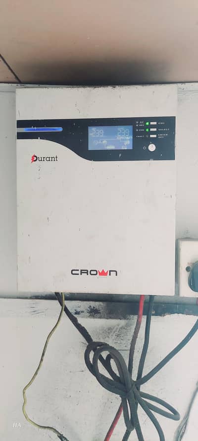 crown 1200 VA M solar Mppt ups