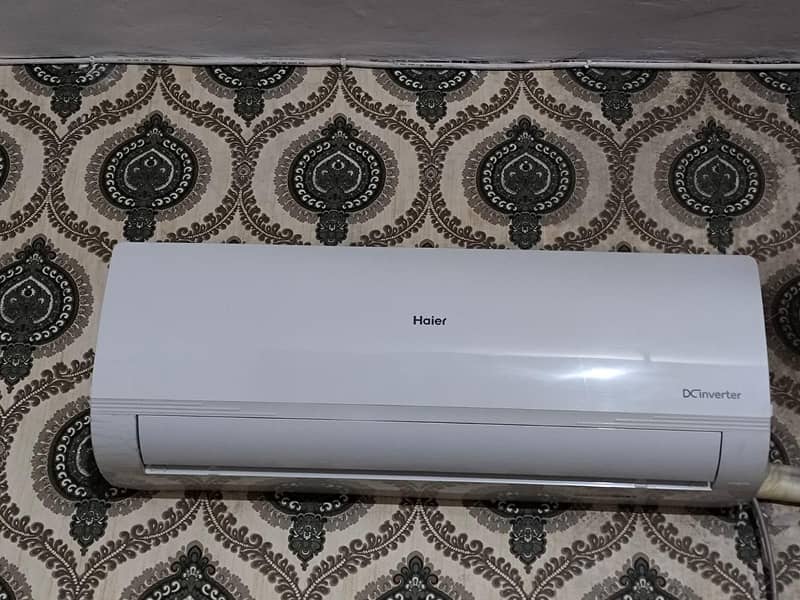 haier 1.5 Ton DC inverter Air conditioner  excellent condition 1