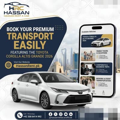 Rent A Car  / Wedding Car Rental / Family Tour Services / Car rental