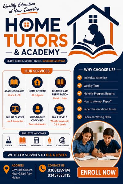 Home Tutor & Academy