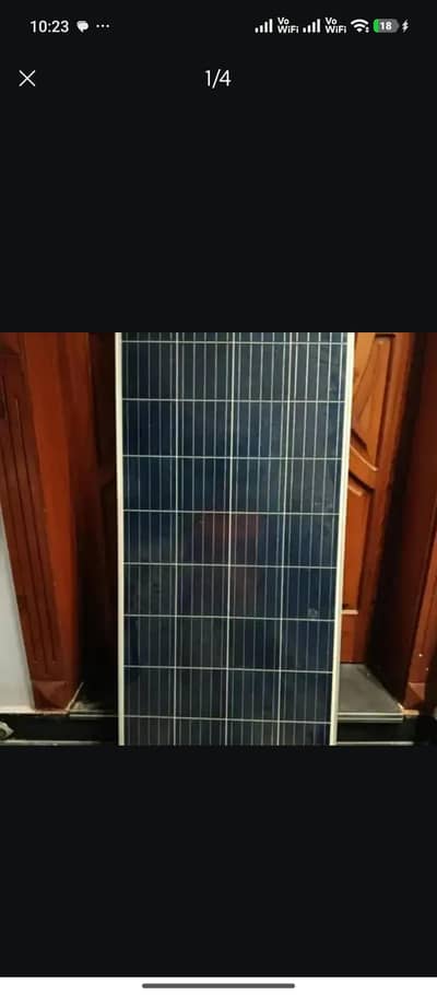 180 watt 4 solar panels with mppt and 2 stand