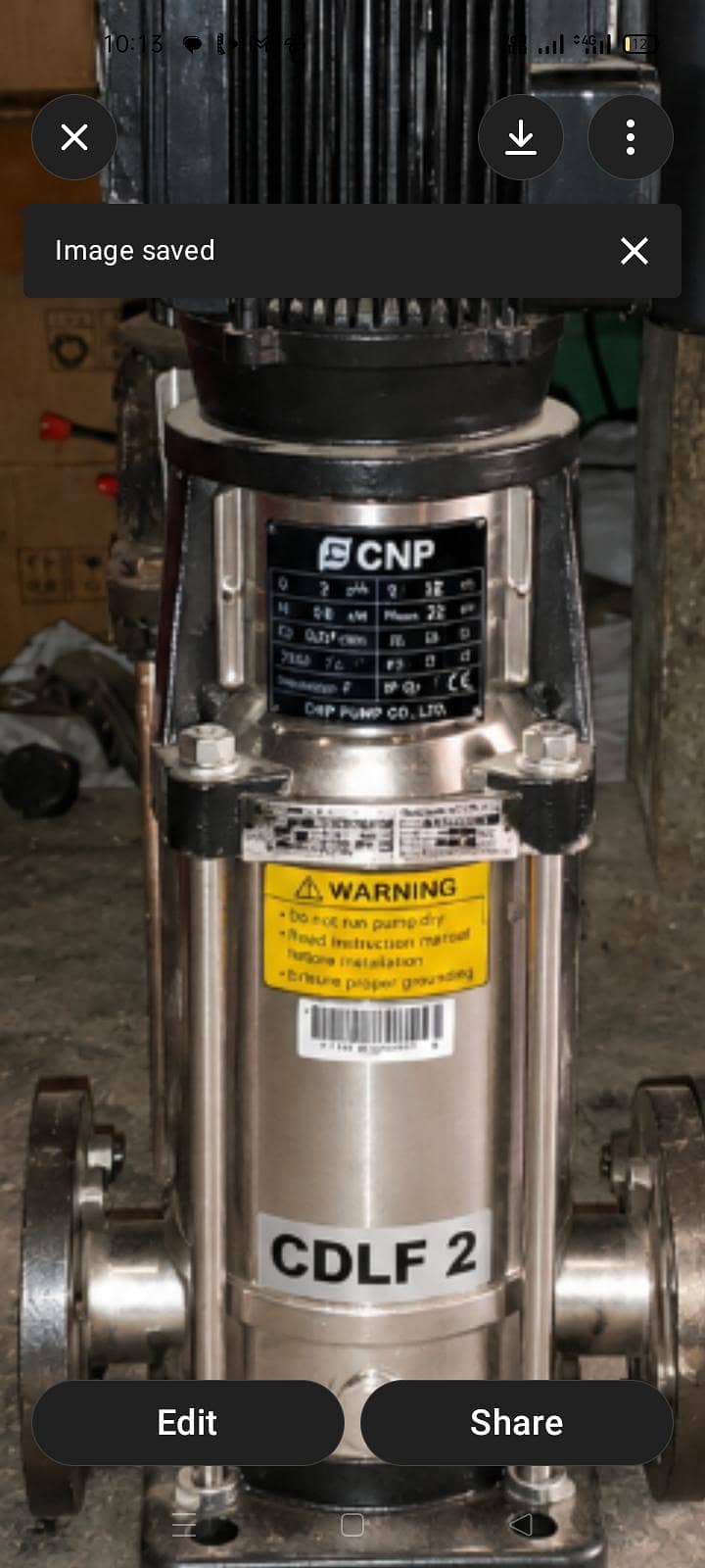 vertical multistage pump 2