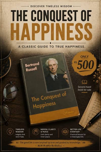 Conquest of happiness book_ Preloved